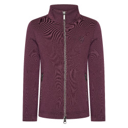 Cardigan Imperial Riding Carla bambini Fico Viola Cardigan Imperial Riding Carla bambini Fico Viola