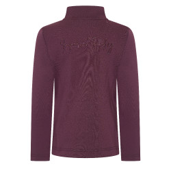 Cardigan Imperial Riding Carla bambini Fico Viola Cardigan Imperial Riding Carla bambini Fico Viola