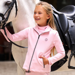 Cardigan Imperial Riding Carla bambini Zucchero filato Rosa