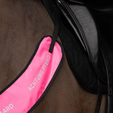 Collare da caccia Imperial Riding riflettente Rosa