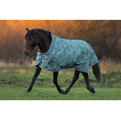 Coperta da paddock Imperial Riding Super-dry AOP 400 g Verde salvia