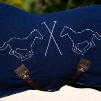 Coperta in pile HV Polo Basic Marina Blu marino Coperta in pile HV Polo Basic Marina Blu marino