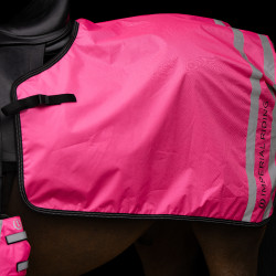 Coprischiena Imperial Riding riflettente Rosa neon