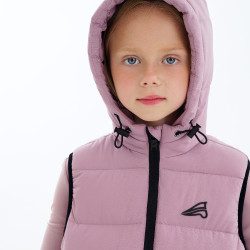 Gilet senza maniche Euro-Star Charley kids Sambuco Marrone