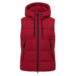Gilet senza maniche Euro-Star Isla da donna Rosso profondo