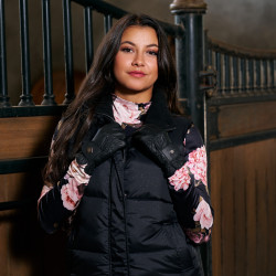 Gilet senza maniche Imperial Riding Belle donna Nero