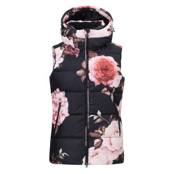 Gilet imbottito senza maniche Imperial Riding Flora da donna Stampa floreale Motivi