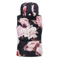 Gilet imbottito senza maniche Imperial Riding Flora da donna Stampa floreale Motivi