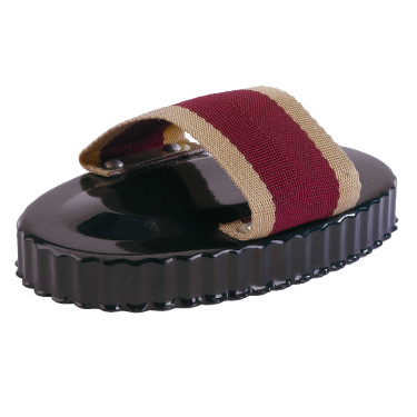 Striglia ovale metallica