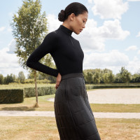 Gonna trapuntata Euro-Star Amber donna Nero Gonna trapuntata Euro-Star Amber donna Nero