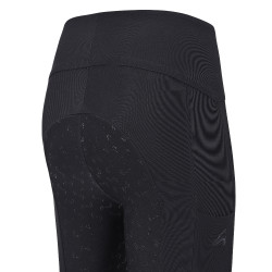 Leggings da equitazione Euro-Star Empower Winter FullGrip donna Nero