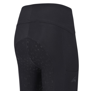 Leggings da equitazione Euro-Star Empower Winter FullGrip donna Nero