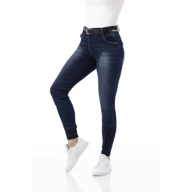 Jean donna Equithème Texas Blu denim Jean donna Equithème Texas Blu denim