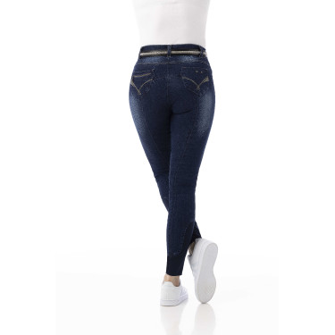Jean donna Equithème Texas Blu denim Jean donna Equithème Texas Blu denim
