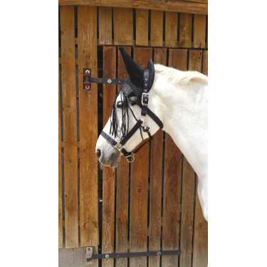 Maschera anti-mosche leggera con frange Riding World Maschera anti-mosche leggera con frange Riding World
