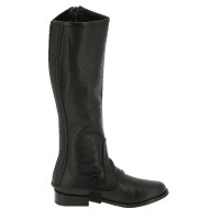 Mini-chaps Equithème in pelle Nero