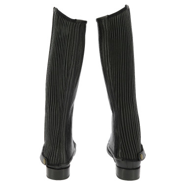 Mini-chaps Equithème in pelle Nero