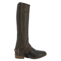 Mini-chaps Equithème in pelle Marrone Mini-chaps Equithème in pelle Marrone