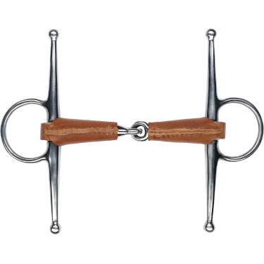 Morso ad ago Feeling rivestito in cuoio