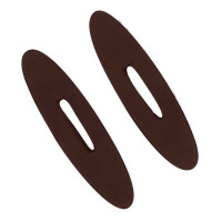 Fermagli in gomma Norton Cioccolato Marrone