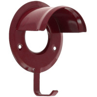 Porta redini rivestito in plastica Bordeaux Porta redini rivestito in plastica Bordeaux