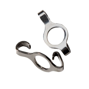 Ganci piatti per catenella Ganci piatti per catenella