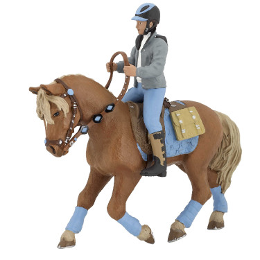Figura Cavallo del giovane cavaliere Papo Figura Cavallo del giovane cavaliere Papo