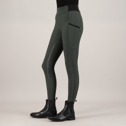 Leggings da equitazione HV Polo Estrelle FullGrip donna Verde petrolio