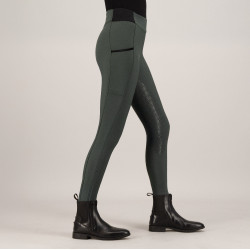 Leggings da equitazione HV Polo Estrelle FullGrip donna Verde petrolio