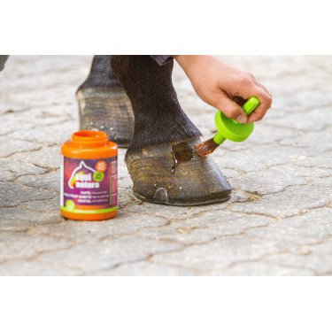 Olio per zoccoli Equinatura con pennello 450 mL Olio per zoccoli Equinatura con pennello 450 mL