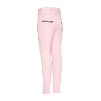 Leggings da equitazione Imperial Riding Comfi Sparks FullGrip bambini Zucchero filato Rosa