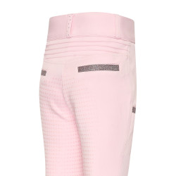 Leggings da equitazione Imperial Riding Comfi Sparks FullGrip bambini Zucchero filato