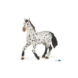 Figurina Appaloosa nera Papo