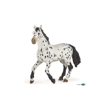 Figurina Appaloosa nera Papo Figurina Appaloosa nera Papo