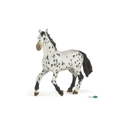 Figurina Appaloosa nera Papo Figurina Appaloosa nera Papo