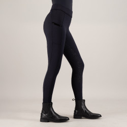 Leggings da equitazione da donna Imperial Riding Teddy FullGrip Marina Blu marino