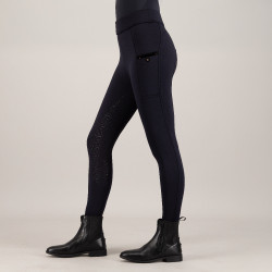 Leggings da equitazione da donna Imperial Riding Teddy FullGrip Marina Blu marino