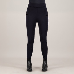 Leggings da equitazione da donna Imperial Riding Teddy FullGrip Marina Blu marino