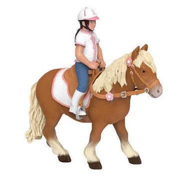Figura Bambina Cavallerizza Papo Figura Bambina Cavallerizza Papo