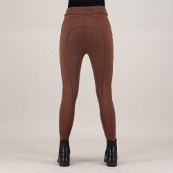 Leggings da equitazione da donna Imperial Riding Teddy FullGrip Bronzo Marrone Leggings da equitazione da donna Imperial Riding Teddy FullGrip Bronzo Marrone
