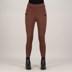 Leggings da equitazione da donna Imperial Riding Teddy FullGrip Bronzo Marrone Leggings da equitazione da donna Imperial Riding Teddy FullGrip Bronzo Marrone