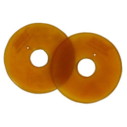 Rondelle per morso Norton semi-aperta Naturale Marrone Rondelle per morso Norton semi-aperta Naturale Marrone