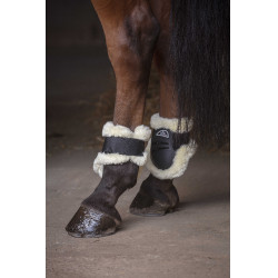 Paraglomi Norton XTR in montone sintetico Nero Paraglomi Norton XTR in montone sintetico Nero