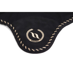 Cuffia antimosche Back On Track con orecchie Nero Cuffia antimosche Back On Track con orecchie Nero