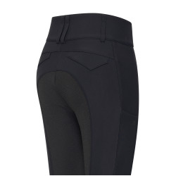 Pantaloni da equitazione Euro-Star Aurelle donna Grip Connect Nero Pantaloni da equitazione Euro-Star Aurelle donna Grip Connect Nero