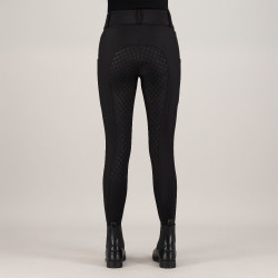 Pantaloni da equitazione da donna Imperial Riding Bilou FullGrip Nero