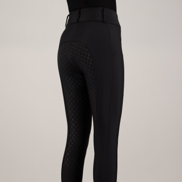 Pantaloni da equitazione da donna Imperial Riding Bilou FullGrip Nero