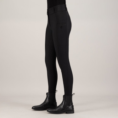 Pantaloni da equitazione da donna Imperial Riding Bilou FullGrip Nero