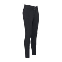Pantaloni da equitazione Imperial Riding Bliss invernali FullGrip donna Nero