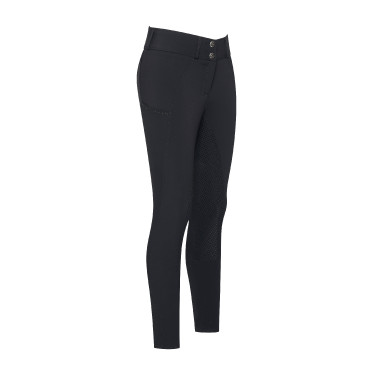 Pantaloni da equitazione Imperial Riding Bliss invernali FullGrip donna Nero